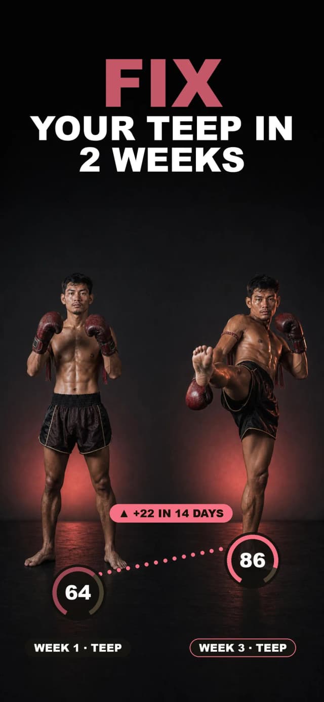 Muay Thai AI app screen 3